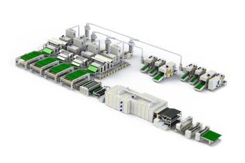 HJ-Imitation Silk PSF produksjonslinje