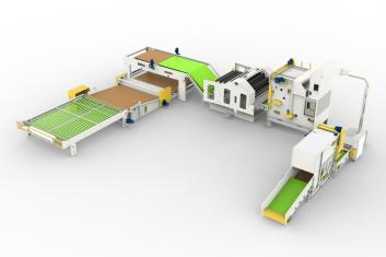 HJBR-1230*1850 Quilts produksjonslinje