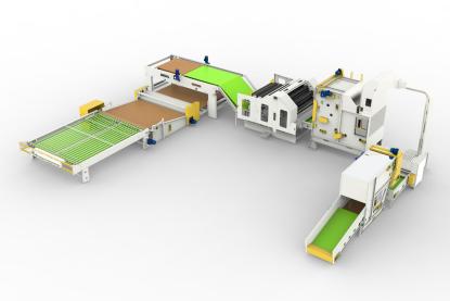 HJBR-1230*1850 Quilts produksjonslinje